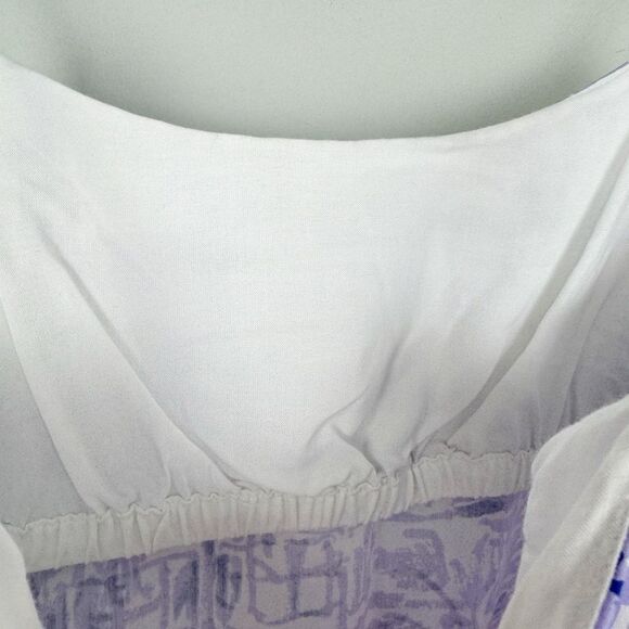 LILLY PULITZER | Franni Cropped Top Lilac Verben Rock the Dock Women’s Size 2 - Picture 9 of 11